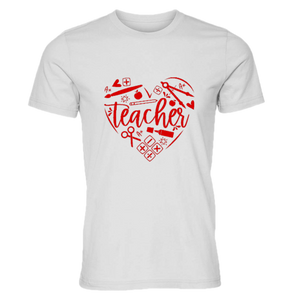 "Teacher with Heart" Tee