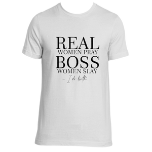 "Real, Boss" Tee