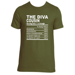 "Diva Cousin" Tee