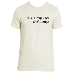 "Give Thanks" Tee